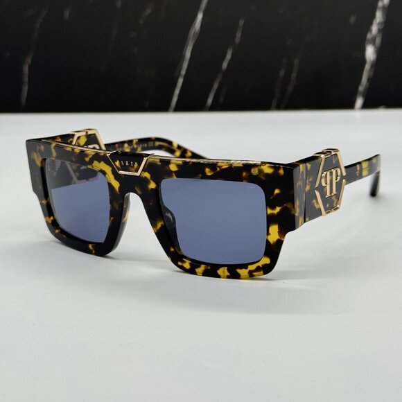 NEW SPP092M 0781 PHILIPP PLEIN GLOOM HAVANA MEN SUNGLASSES - Picture 5 of 11